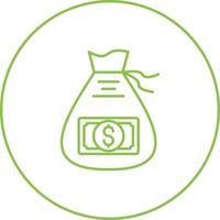 Money Bag Vector Icon