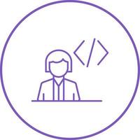 Programmer Vector Icon