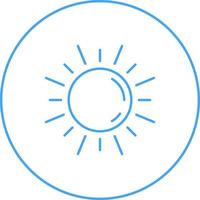 Sun Vector Icon