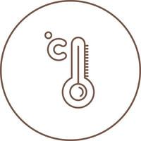 icono de vector de alta temperatura