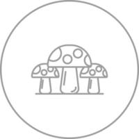 Mushroom Vector Icon