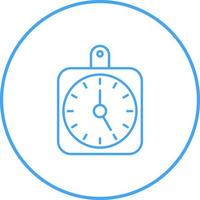 Wall clock Vector Icon