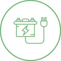 Battery charger Vector Icon