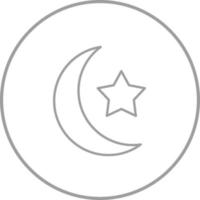 Moon Vector Icon