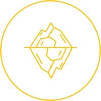 Iceberg Vector Icon