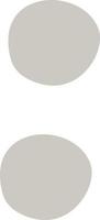 Beige circles for decoration. vector