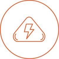 Electrical Hazard Vector Icon