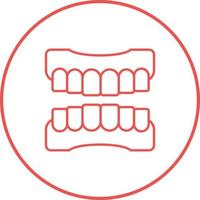 Denture Vector Icon