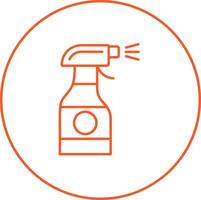 icono de vector de spray de limpieza