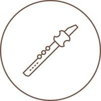 Flute Vector Icon