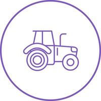 icono de vector de tractor