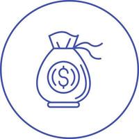 Money Bag Vector Icon