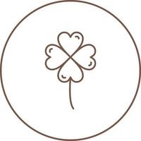 Clover Vector Icon