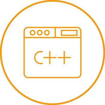 icono de vector de lenguaje de programación