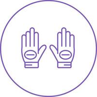 icono de vector de guante