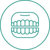 Denture Vector Icon