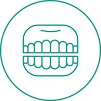 Denture Vector Icon