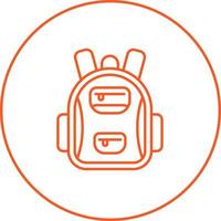 School Bag Vector Icon