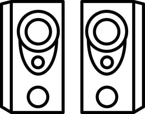 Speaker Line Icon