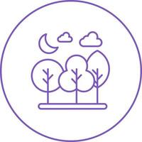 Forest Vector Icon