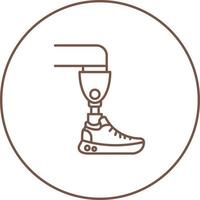 Prosthetics Vector Icon