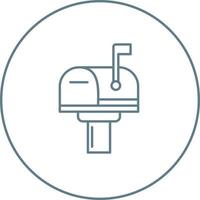 Mail Box Vector Icon