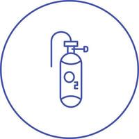 Oxygen Tank Vector Icon