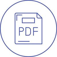 PDF Vector Icon