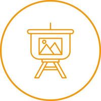 Gallery Presentation Vector Icon