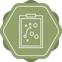 Strategy Line Icon vector