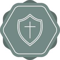 Shield Line Icon vector