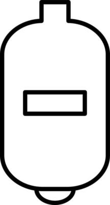 Expansion Tank Line Icon