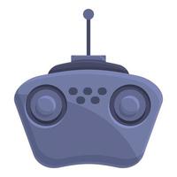 vector de dibujos animados de icono de control remoto. radio juguete