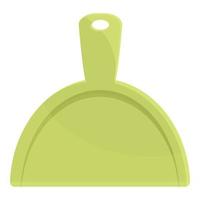 Dustpan icon cartoon vector. Brush tool vector