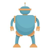 Robot control icon cartoon vector. Radio remote vector