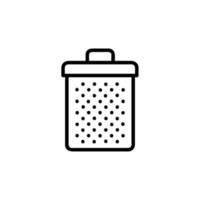 Garbage Vector Icon