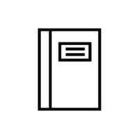 Notebook Vector Icon