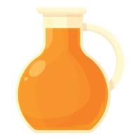 Diet carrot juice icon cartoon vector. Drink bottle vector