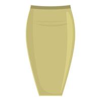 Elegant skirt icon cartoon vector. Mini dress vector