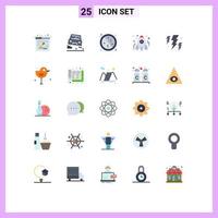 25 Creative Icons Modern Signs and Symbols of school learn anti education healthy Editable Vector Design Elements