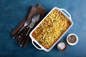 Herbed bread stuffing photo