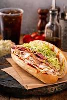 Turkey BLT sandwich