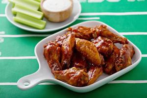 Hot wings with honey photo