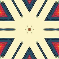 Abstract kaleidoscope background. Beautiful kaleidoscope seamless pattern. Multicolor mosaic texture. Seamless kaleidoscope texture. Unique kaleidoscope design vector