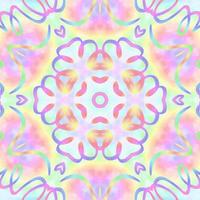 Abstract kaleidoscope background. Beautiful kaleidoscope seamless pattern. Multicolor mosaic texture. Seamless kaleidoscope texture. Unique kaleidoscope design vector