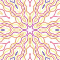Abstract kaleidoscope background. Beautiful kaleidoscope seamless pattern. Multicolor mosaic texture. Seamless kaleidoscope texture. Unique kaleidoscope design vector