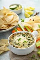 Artichoke spinach dip photo