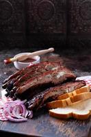 Barbeque beef brisket photo