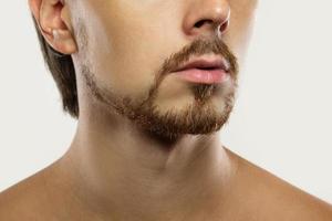 Young man with a latino style beard photo