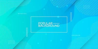 Abstract bright blue green gradient illustration background with simple pattern. cool design.Eps10 vector